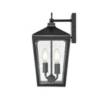 Millennium Lighting 7902-PBK Powder Coated Black Outdoor Wall Sconce Image 4