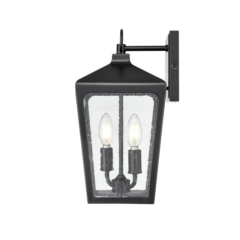 Millennium Lighting 7902-PBK Powder Coated Black Outdoor Wall Sconce Image 4