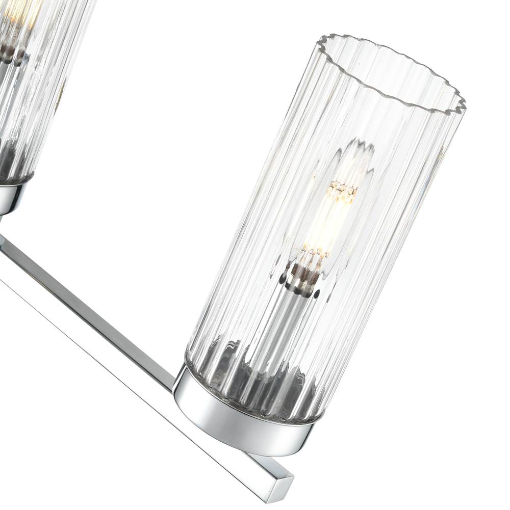 Millennium Lighting 46004-CH Polished Chrome Iversen 29.75'' Wide 4-light Vanity - Polished Chrome Image 5