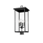 Millennium Lighting 42604-PBK Powder Coated Black Outdoor Post Lantern Image 4
