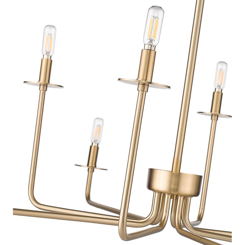 Millennium Lighting 12508-MG Modern Gold Chandelier Ceiling Light Image 4