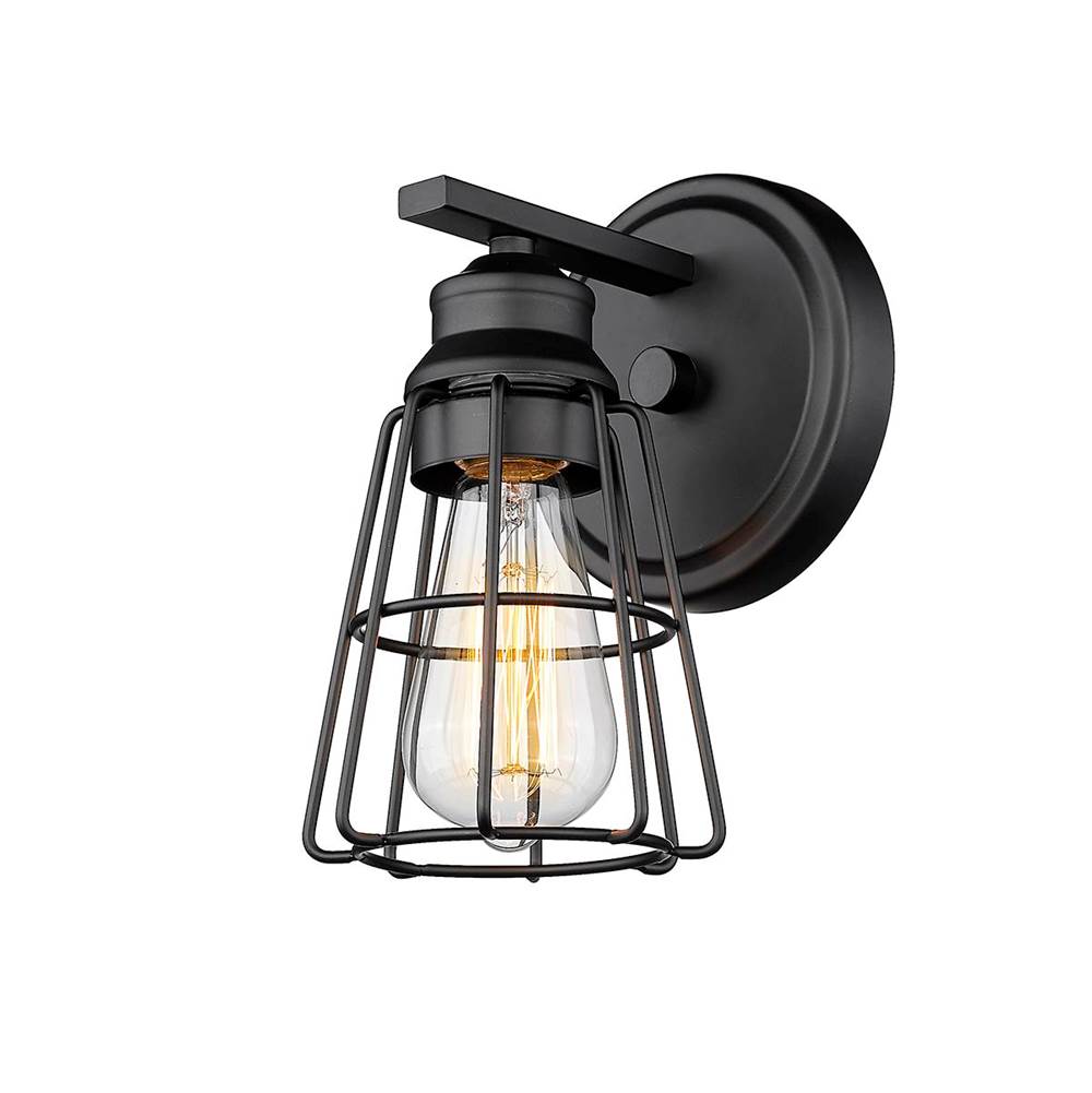 Millennium Lighting 3381-MB Matte Black Wall Sconce Image 3