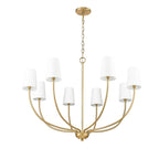Millennium Lighting 29908-VB Vintage Brass Chandelier Ceiling Light Image 6