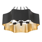 Millennium Lighting 210205-MB/VB Matte Black Ottavio  28'' Wide 5-light Pendant Image 7