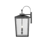 Millennium Lighting 42653-PBK Powder Coated Black Outdoor Wall Sconce Image 4