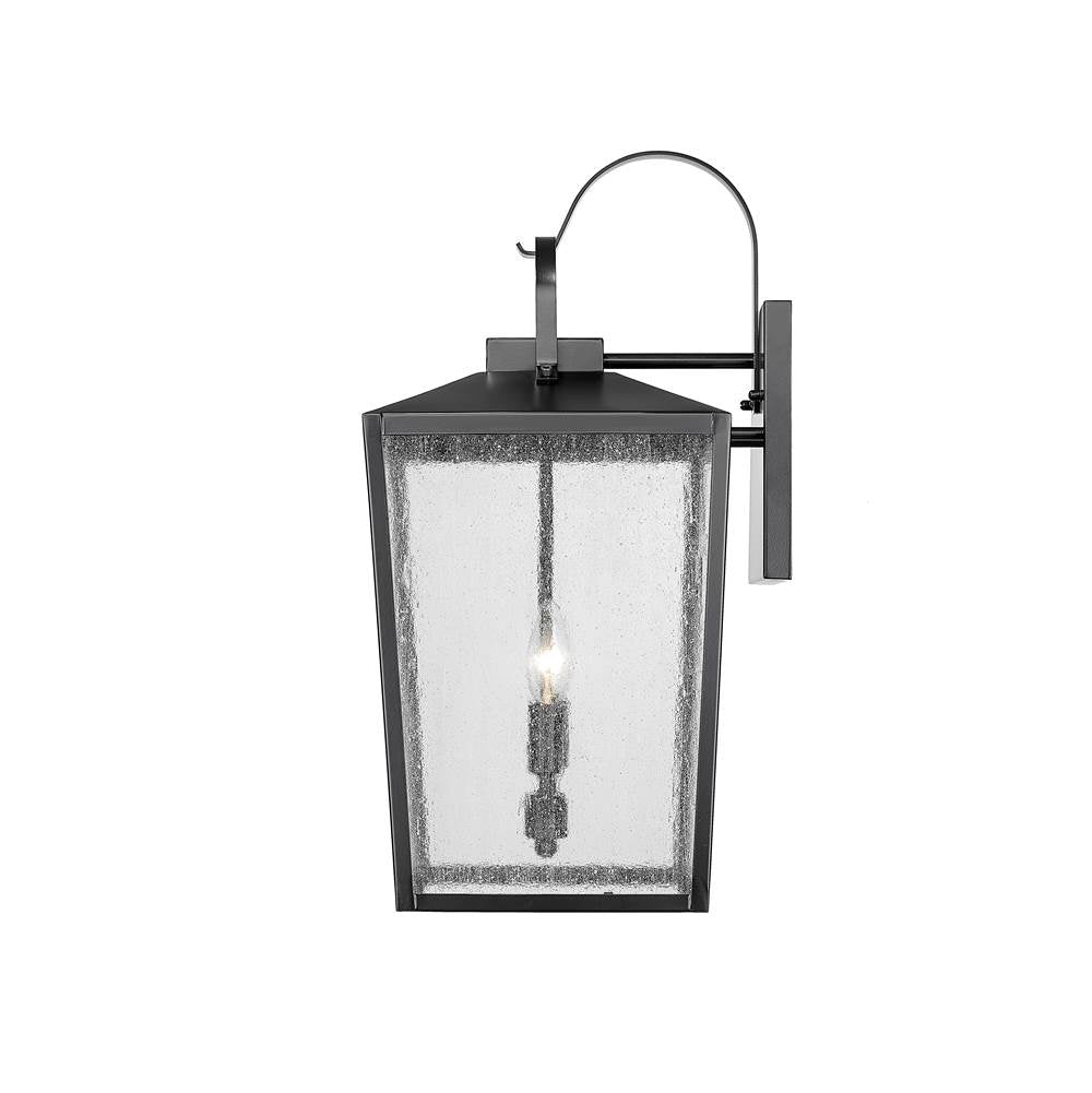 Millennium Lighting 42653-PBK Powder Coated Black Outdoor Wall Sconce Image 4
