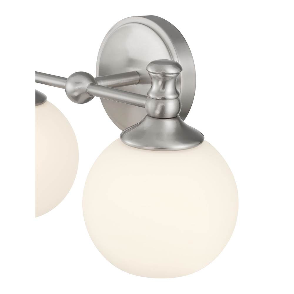 Millennium Lighting 201102-BN Brushed Nickel Orlisse 14.75'' Wide 2-light Vanity Image 5