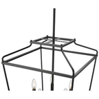 Millennium Lighting 19005-MB Matte Black Nellita 18'' Wide 5-light Pendant - Matte Black Image 6