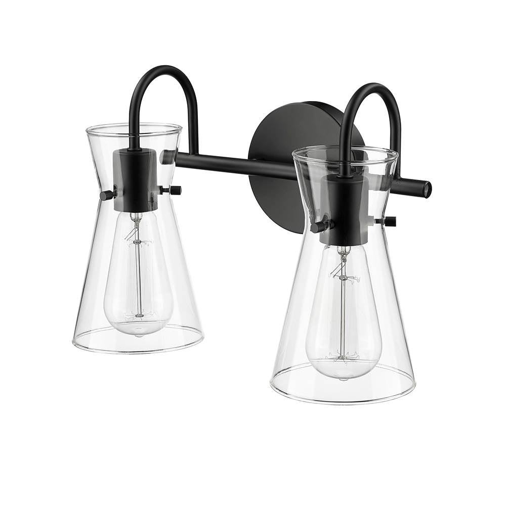 Millennium Lighting 21002-MB Matte Black Vanity Image 4