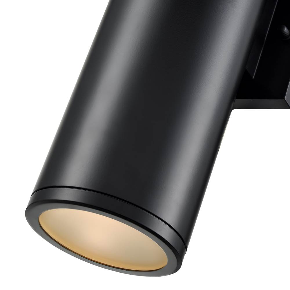 Millennium Lighting 45002-PBK Powder Coated Black Outdoor Wall Sconce Image 3