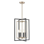 Millennium Lighting Noelle 15'' Wide 4-light Pendant - Matte Black