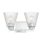 Millennium Lighting 63002-CH Chrome Riville 13.75'' Wide 2-light Vanity Image 6