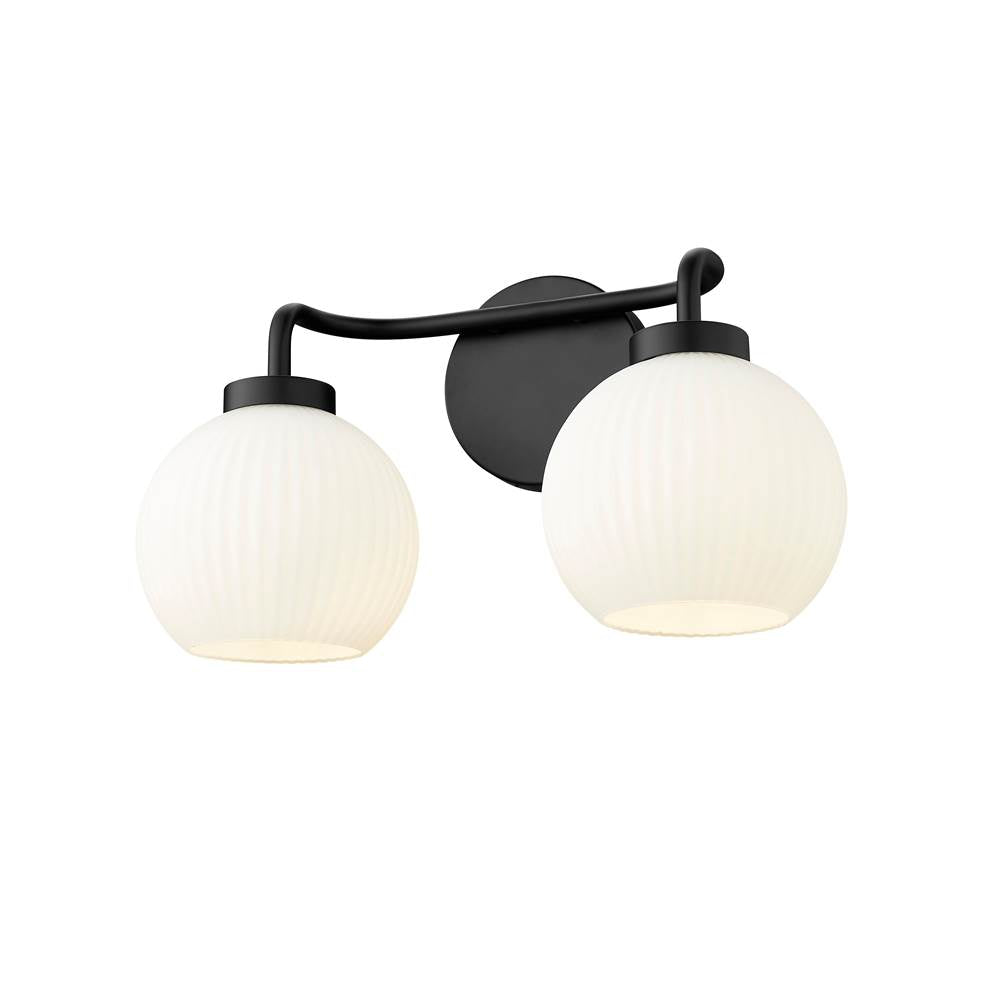 Millennium Lighting 22402-MB Matte Black Vanity Image 6