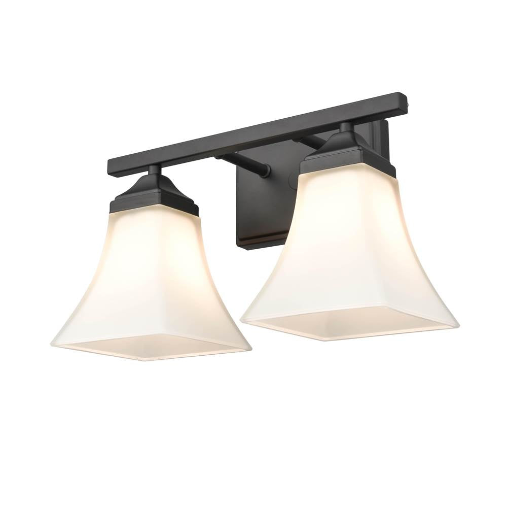 Millennium Lighting 4502-MB Matte Black Vanity Image 2