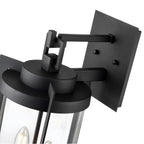Millennium Lighting 91522-TBK Textured Black Outdoor Wall Sconce Image 4