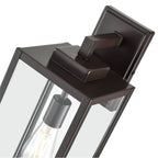 Millennium Lighting 60091-PBZ Powder Coated Bronze 1-light Outdoor Wall Sconce - Powder Coated Bronze Image 3