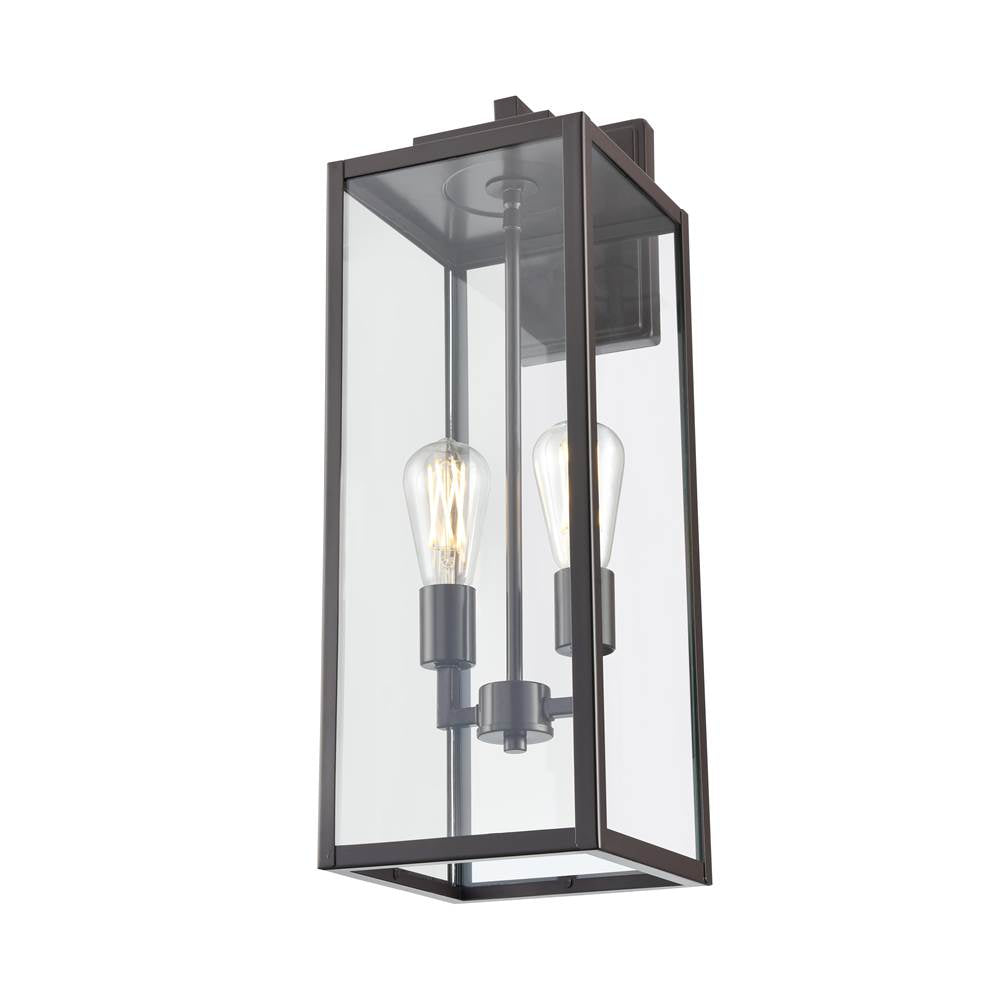 Millennium Lighting 60092-PBZ Powder Coated Bronze 2-light Outdoor Wall Sconce - Powder Coated Bronze Image 4