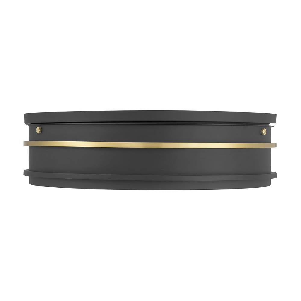 Millennium Lighting Stralara  16'' Wide 3-light Flush Mount