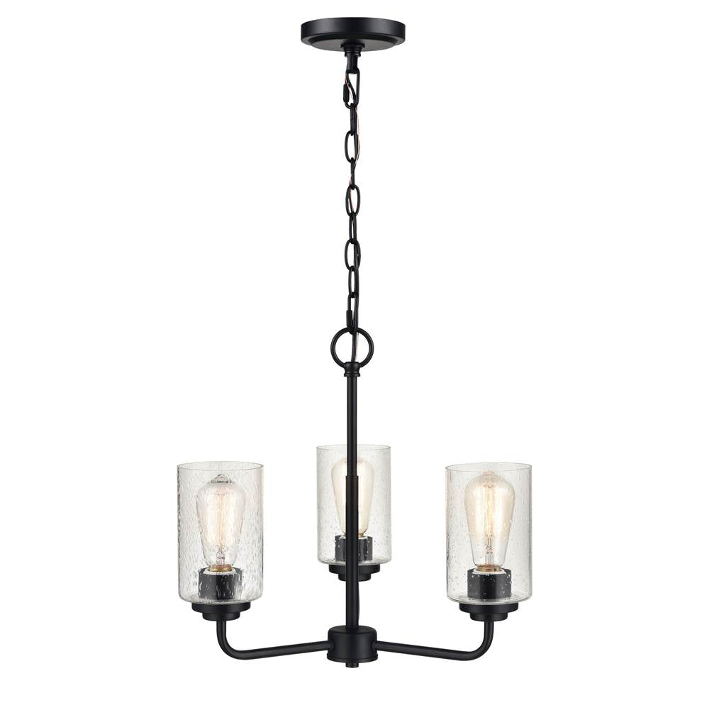 Millennium Lighting 9603-MB Matte Black Chandelier Ceiling Light Image 3