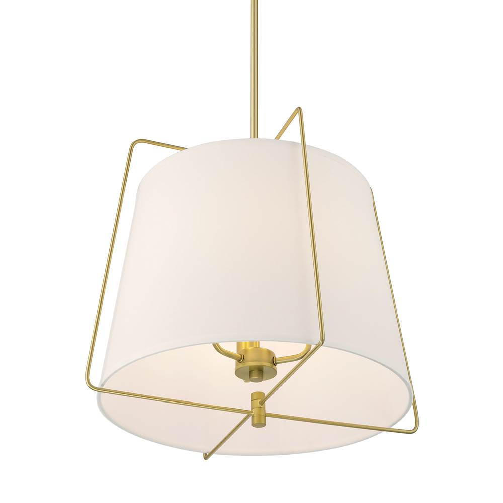 Millennium Lighting 919103-VB Vintage Brass Vellinor 20'' Wide 3-light Pendant Image 7