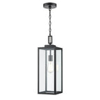 Millennium Lighting 60191-PBK Powder Coated Black 1-light Outdoor Hanging Lantern - Powder Coated Black Image 6