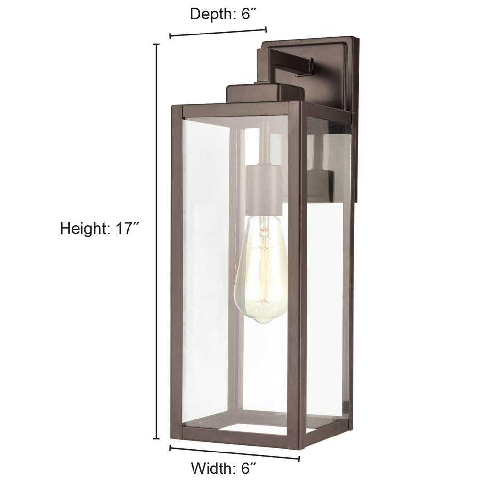 Millennium Lighting 60081-PBK Powder Coated Black Outdoor Wall Sconce Image 4