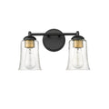 Millennium Lighting 10102-MB Matte Black Vanity Image 1