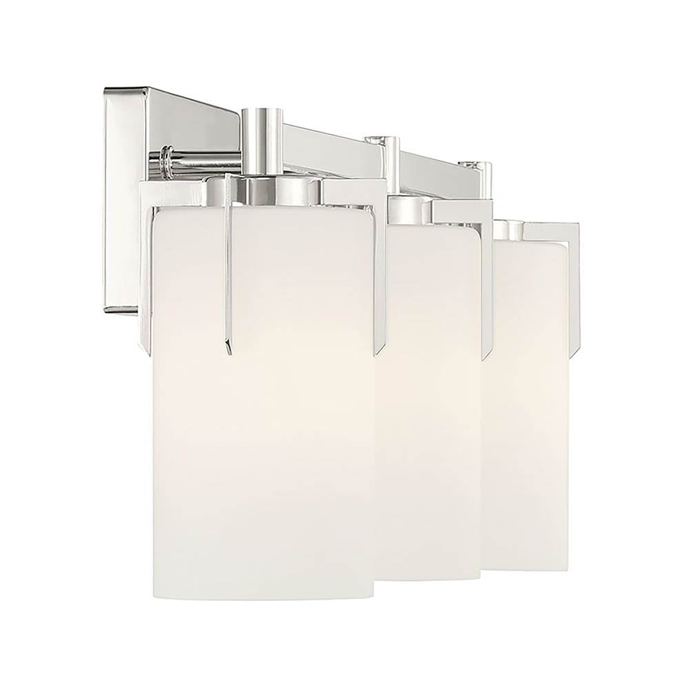 Millennium Lighting 65003-PN Polished Nickel Froselle 22'' Wide 3-light Vanity Image 7