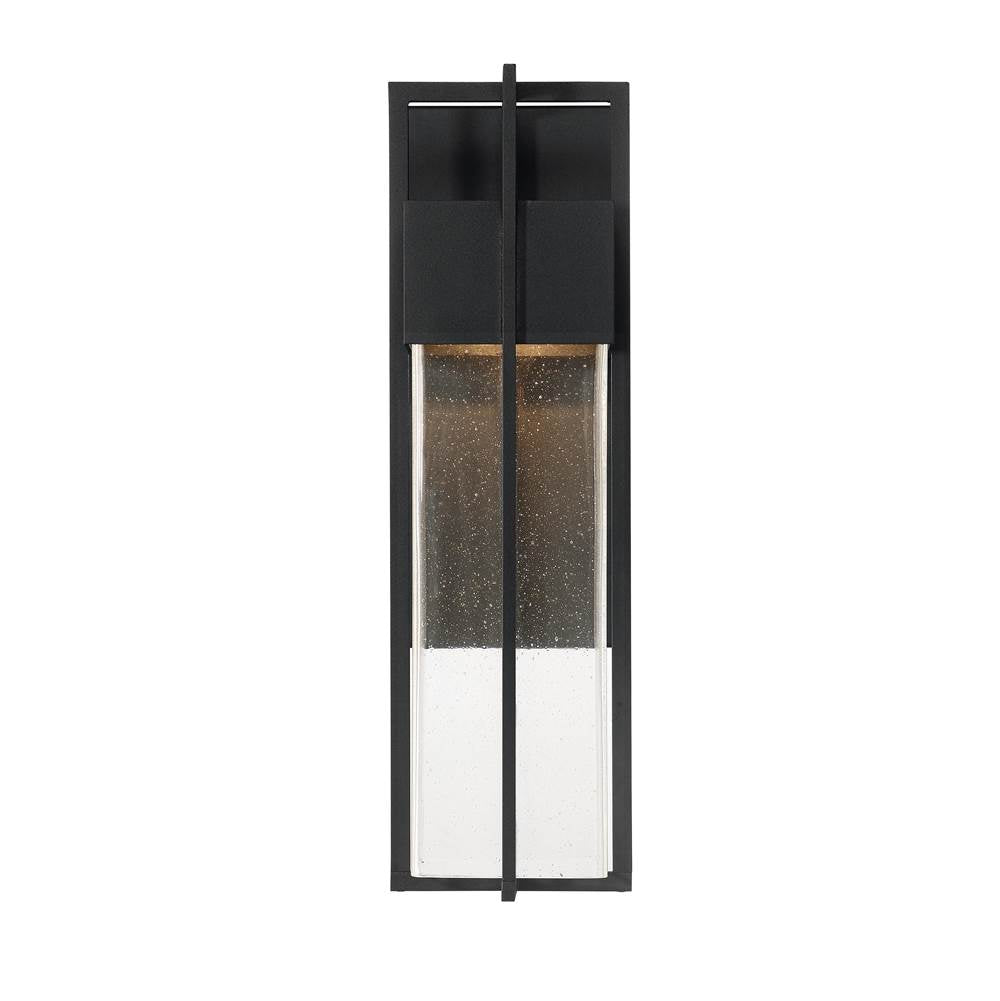 Millennium Lighting 83102-PBK Powder Coated Black Led Outdoor Wall Sconce Image 1