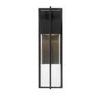Millennium Lighting 83102-PBK Powder Coated Black Led Outdoor Wall Sconce Image 1