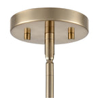 Millennium Lighting 91704-MB/MG Matte Black,Modern Gold Noelle 15'' Wide 4-light Pendant - Matte Black Image 4