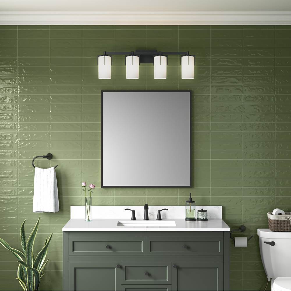 Millennium Lighting 65004-MB Matte Black Froselle 30.5'' Wide 4-light Vanity Image 4