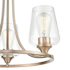 Millennium Lighting 9723-MG Modern Gold Ashford 18'' Wide 3-light Chandelier Image 2