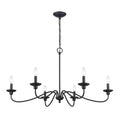 Millennium Lighting 4386-MB Matte Black Chandelier Ceiling Light Image 1