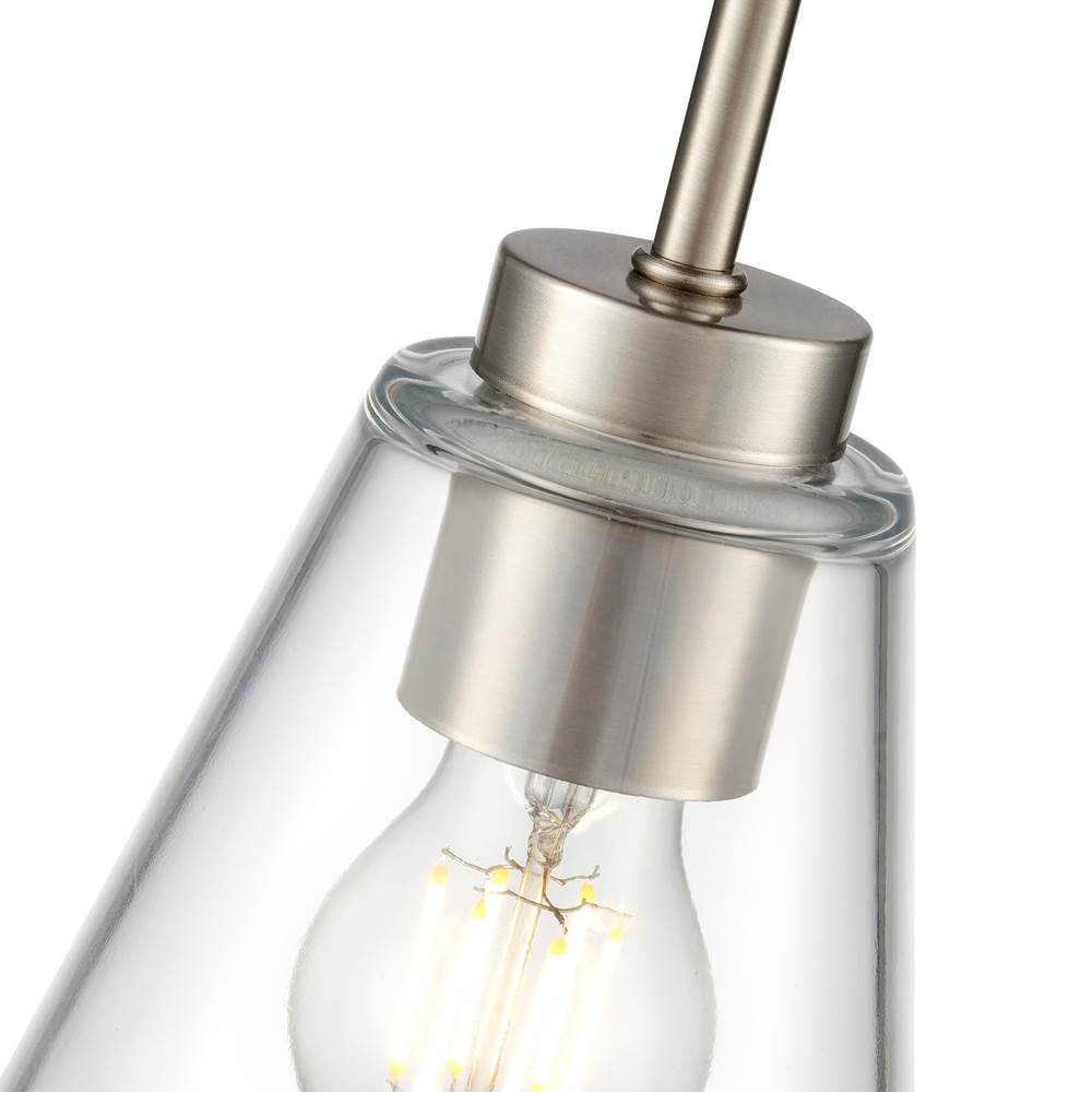 Millennium Lighting 64101-BN Brushed Nickel Strayhan 5.75'' 1-light Mini Pendant - Brushed Nickel Image 5