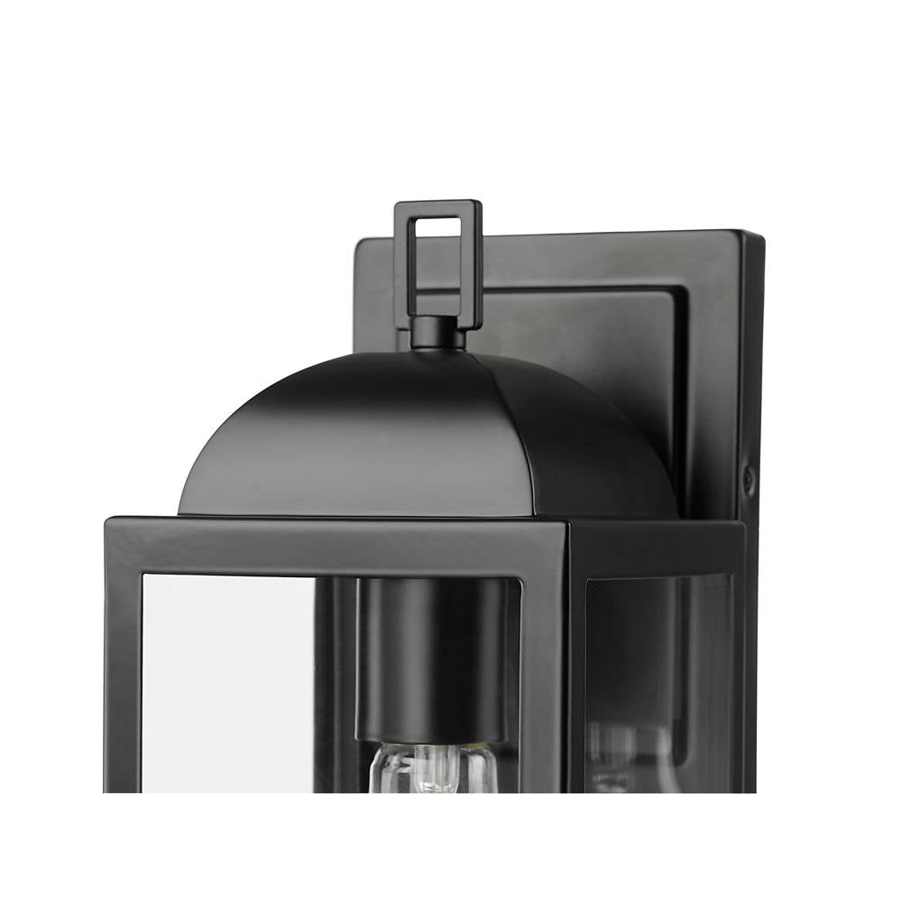 Millennium Lighting 194001-PBK Powder Coated Black Beaufort 12.75'' High 1-light Outdoor Wall Sconce - Powder Coated Black Image 5