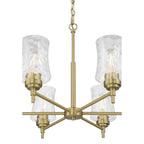 Millennium Lighting 909106-VB Vintage Brass Clarvyn 25.5'' Wide 6-light Chandelier Image 7