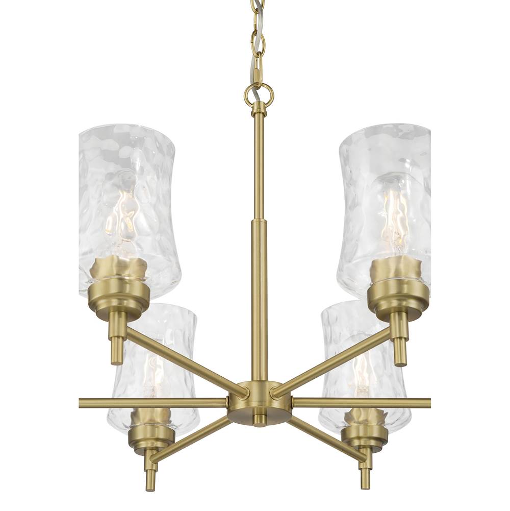 Millennium Lighting 909106-VB Vintage Brass Clarvyn 25.5'' Wide 6-light Chandelier Image 7
