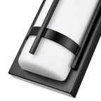 Millennium Lighting 76101-PBK Powder Coated Black Outdoor Wall Sconce Led Image 4