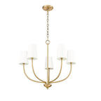 Millennium Lighting 29905-VB Vintage Brass Chandelier Ceiling Light Image 5