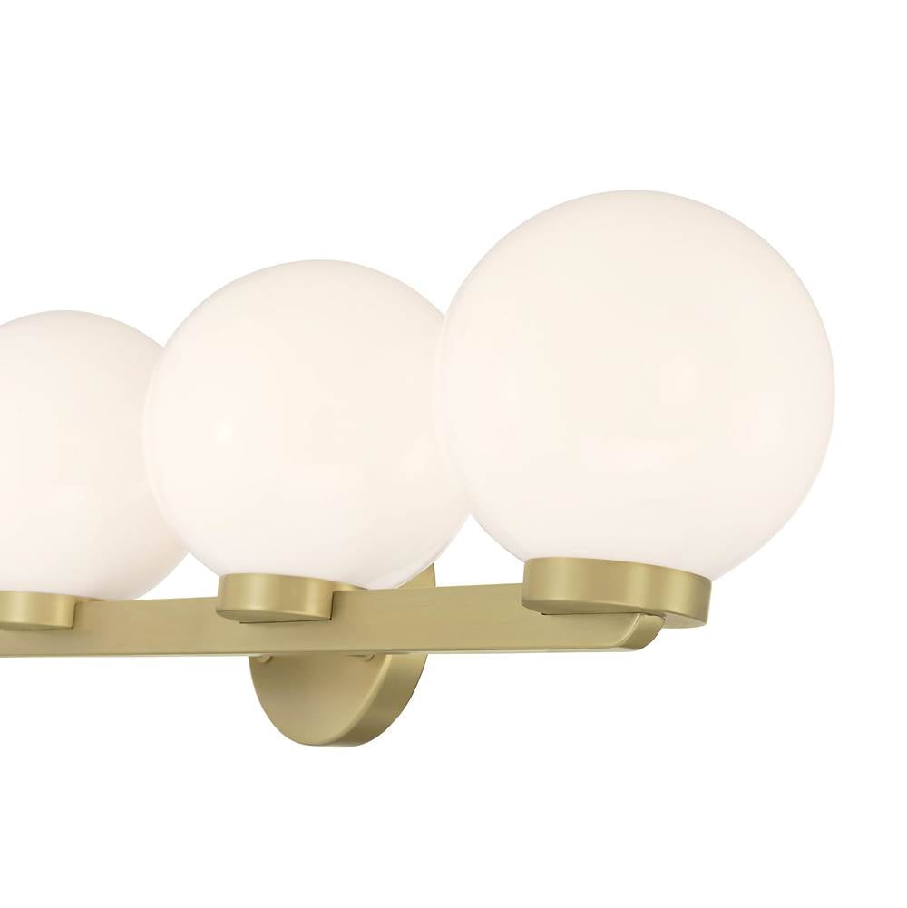Millennium Lighting 97004-VB Vintage Brass Ardeva 30.25'' Wide 4-light Vanity Image 5