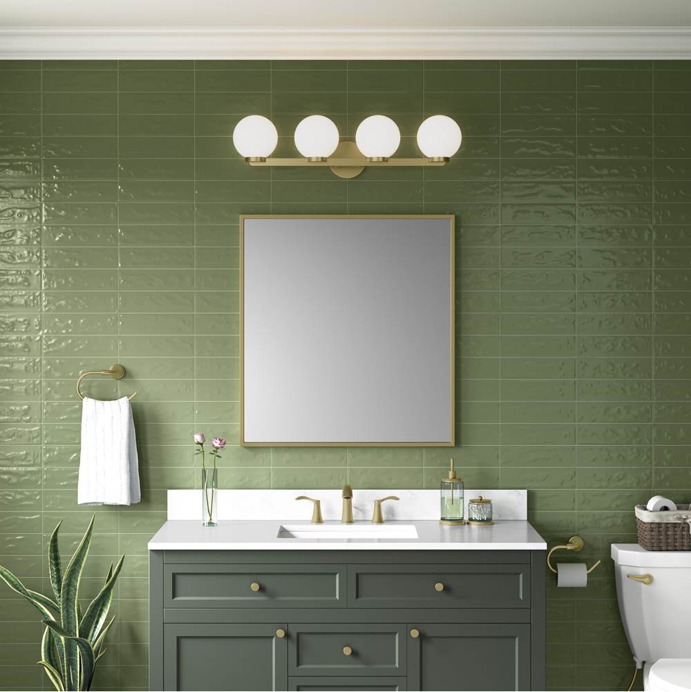 Millennium Lighting 97004-VB Vintage Brass Ardeva 30.25'' Wide 4-light Vanity Image 4