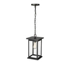 Millennium Lighting 4123-PBK Powder Coat Black Outdoor Hanging Lantern Image 2