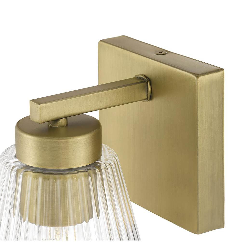 Millennium Lighting 63001-VB Vintage Brass Riville 7.5'' High 1-light Wall Sconce Image 6