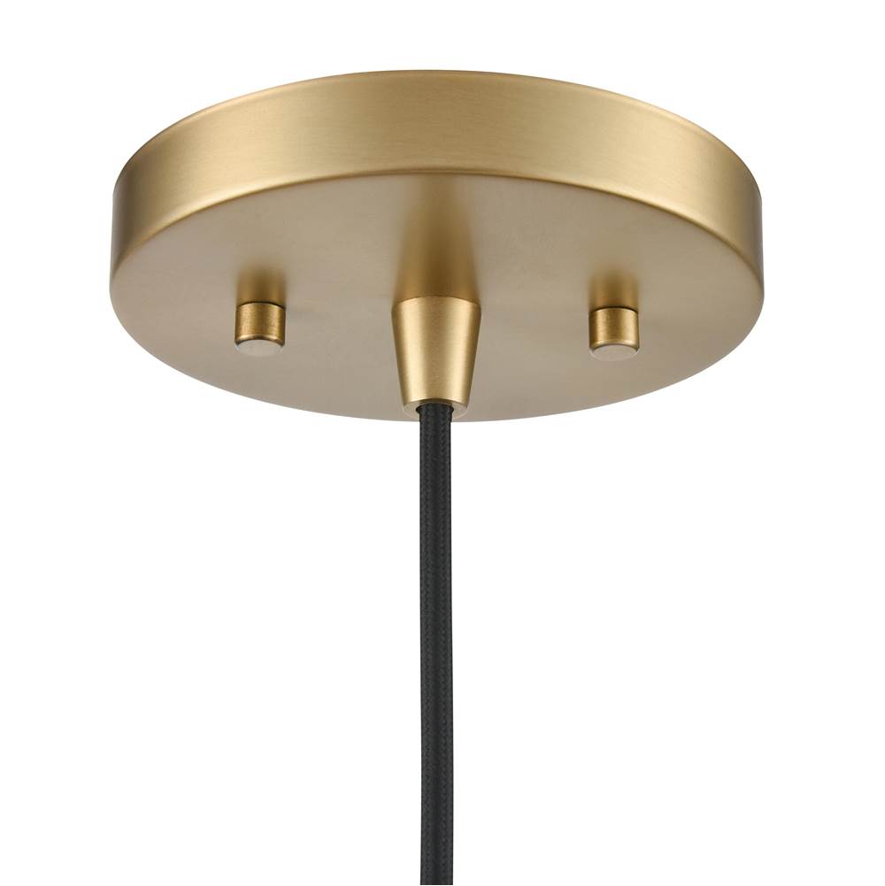 Millennium Lighting 218101-VB Vintage Brass Khrisa 12.75'' Wide 1-light Pendant - Vintage Brass Image 4
