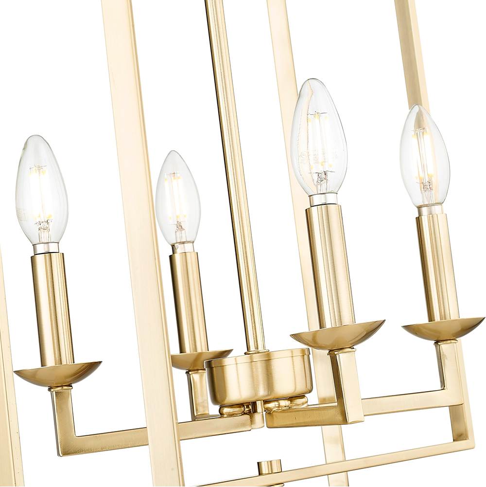 Millennium Lighting 3231-MG Modern Gold Pendant Light Image 2