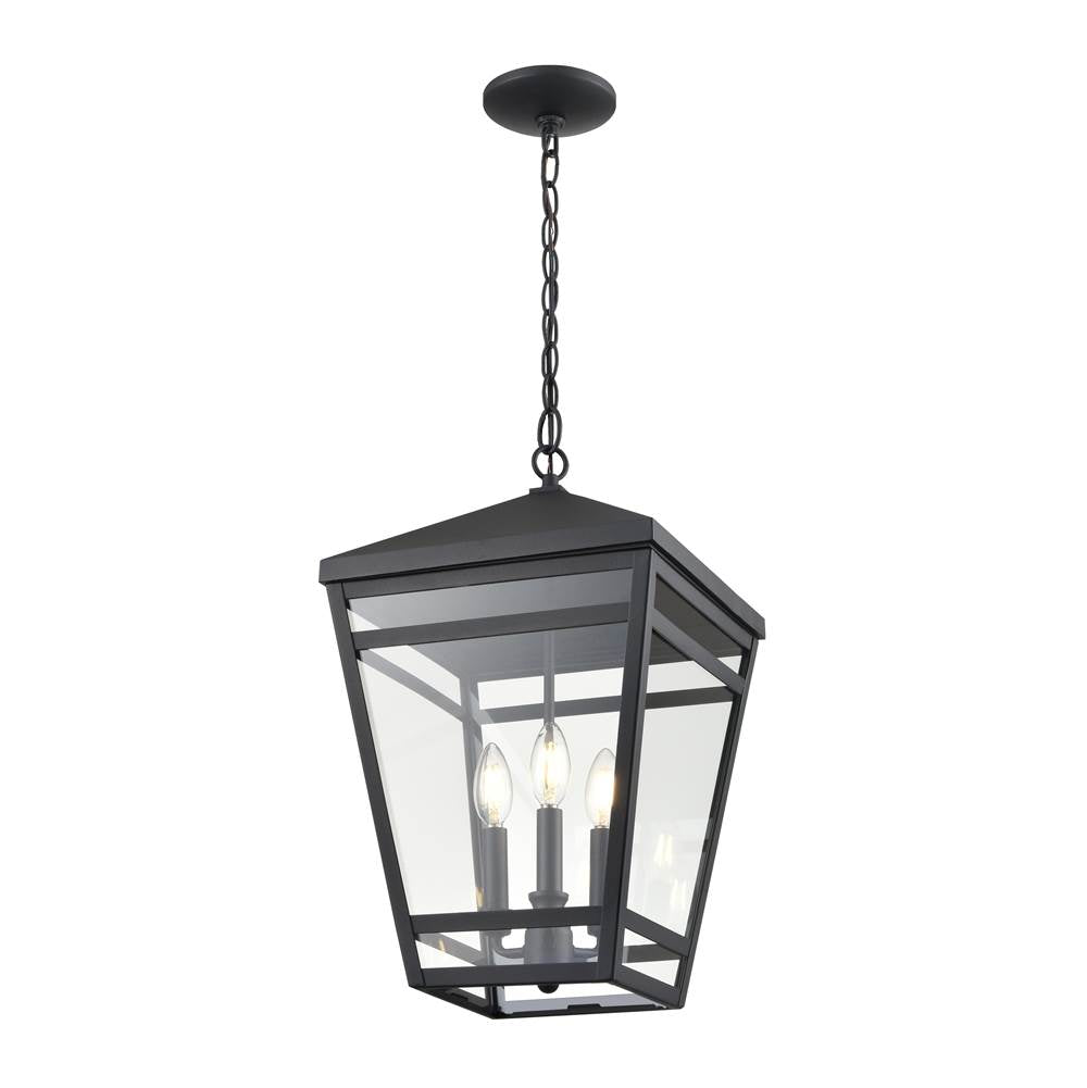 Millennium Lighting 82105-TBK Textured Black Outdoor Hanging Lantern Image 5