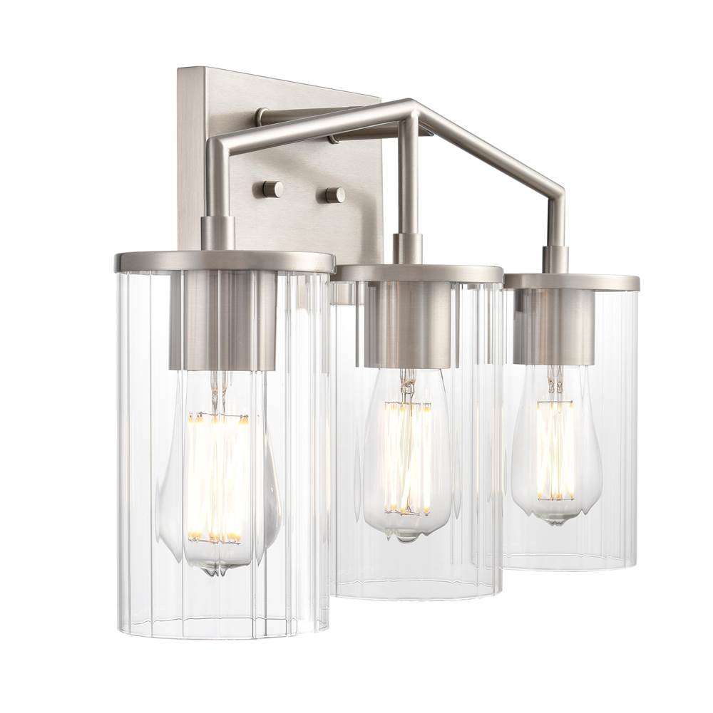 Millennium Lighting 9523-BN Brushed Nickel Beverlly 20'' Wide 3-light Vanity - Brushed Nickel Image 7