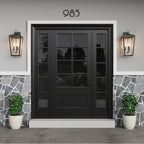 Millennium Lighting 7923-PBK Powder Coated Black Outdoor Wall Sconce Image 2