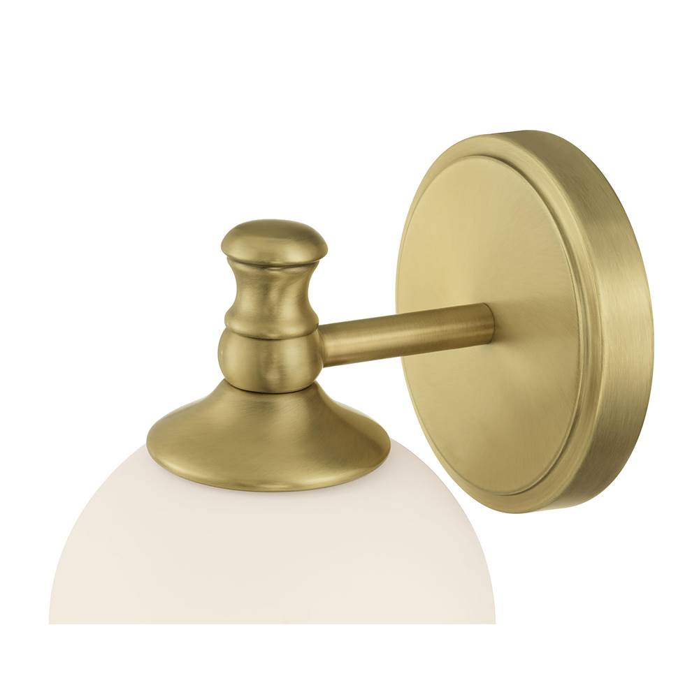 Millennium Lighting 201101-VB Vintage Brass Orlisse 8.5'' High 1-light Wall Sconce Image 6